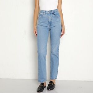 Levis 70s High Rise slim straight jeans